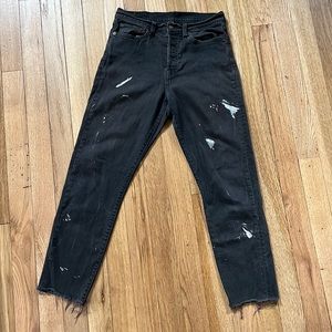 Levi’s 29 black button fly